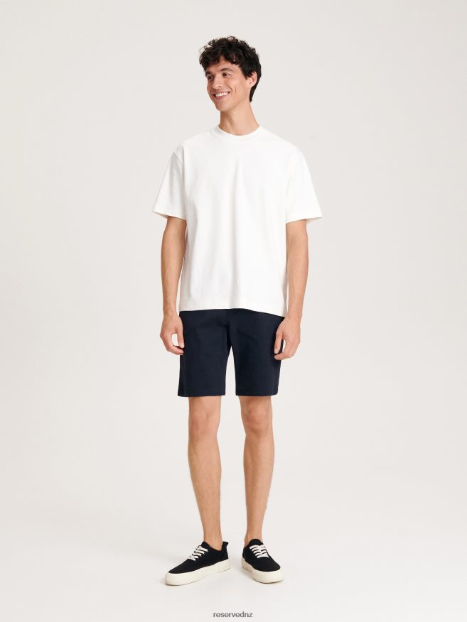 Reserved Men Regular Shorts P6H08T1450 Apparel Navy