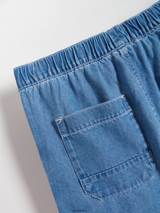 Reserved Men Regular Shorts P6H08T1452 Apparel Blue