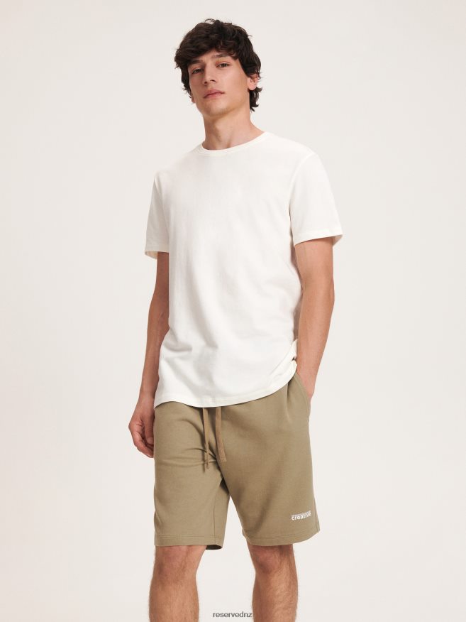 Reserved Men Sweat Regular Joggers P6H08T1461 Apparel Light Olive