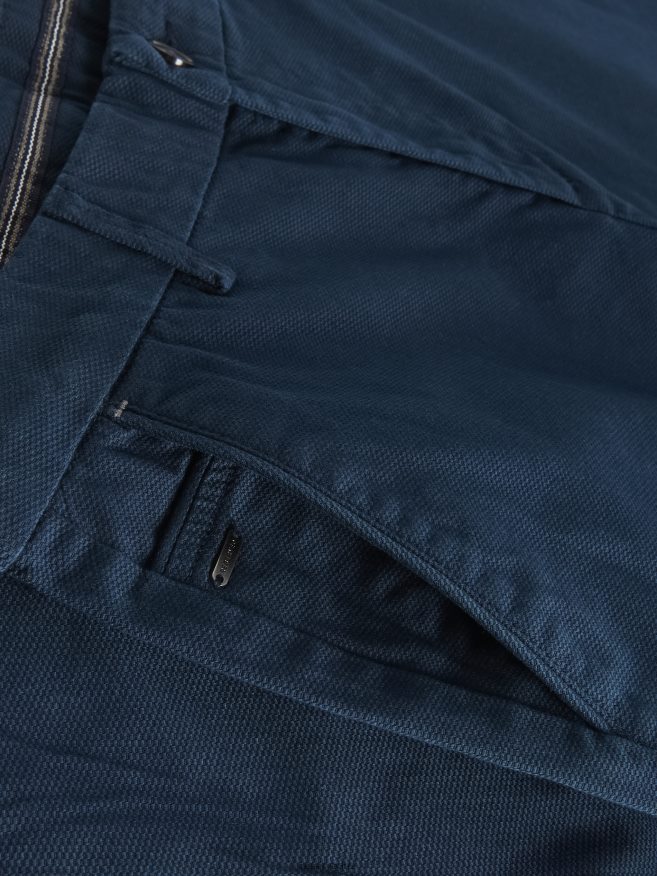 Reserved Men Chino Slim Fit Trousers P6H08T1081 Apparel Navy