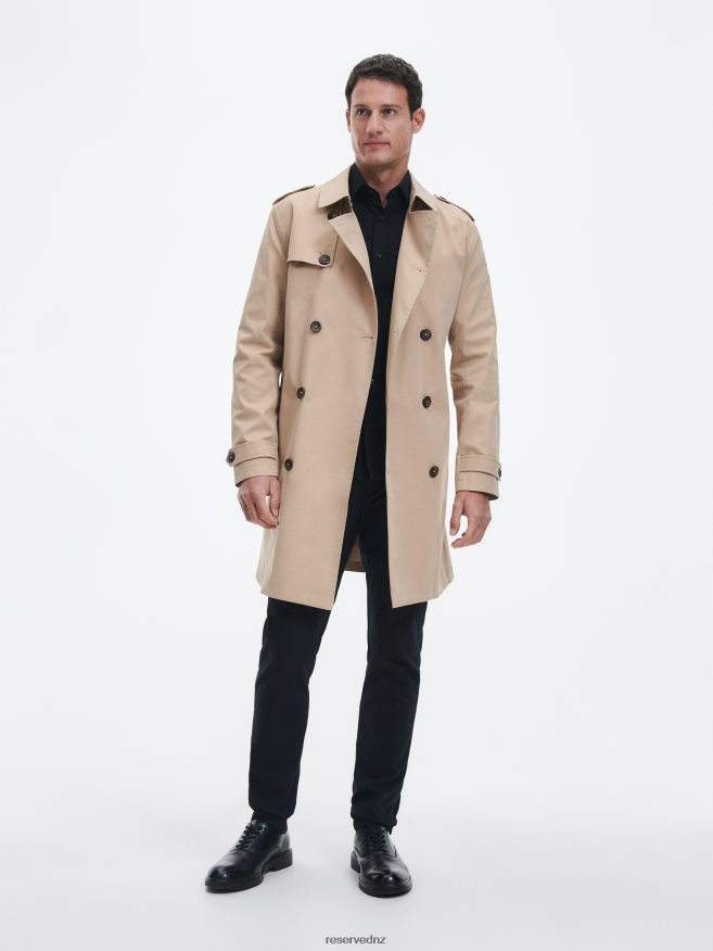 Reserved Men Chino Slim Fit Trousers P6H08T1084 Apparel Black