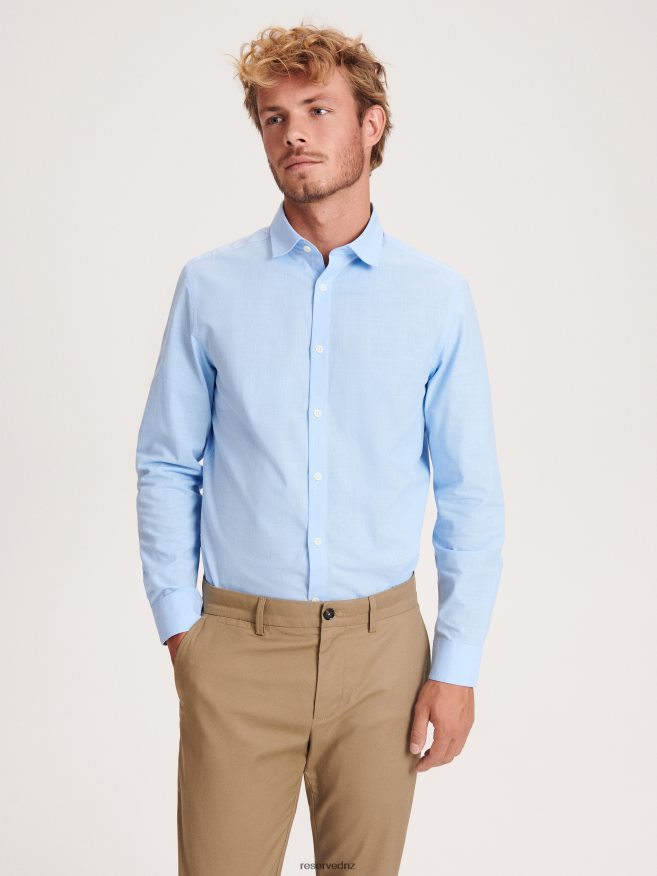 Reserved Men Chino Slim Fit Trousers P6H08T1100 Apparel Beige