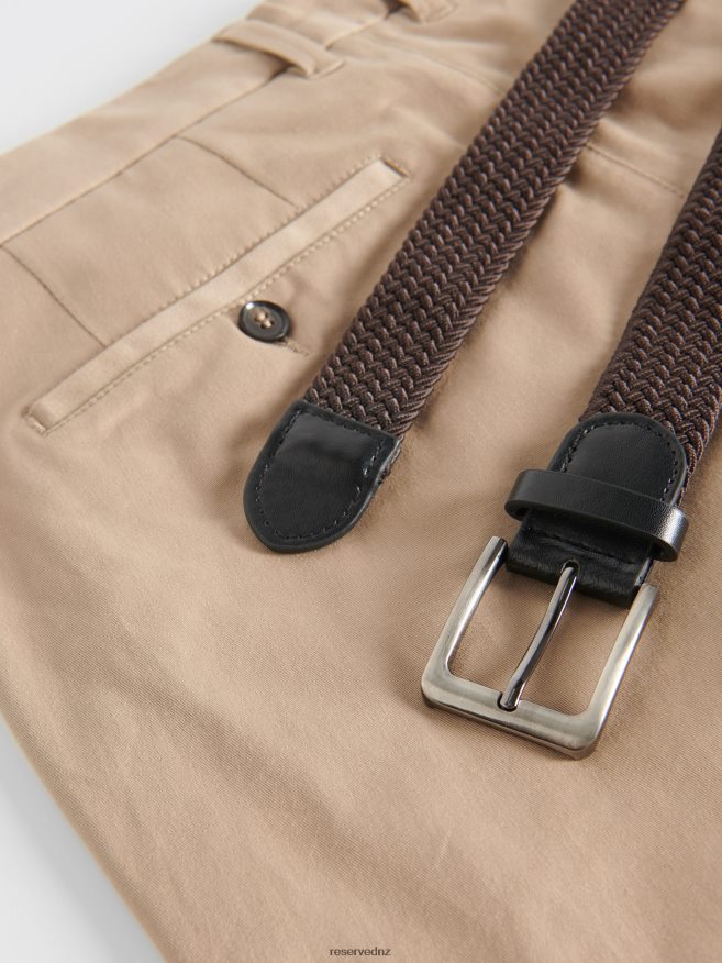 Reserved Men Chino Slim Fit Trousers P6H08T1131 Apparel Beige