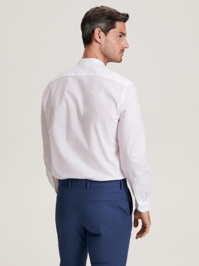 Reserved Men Chino Slim Trousers P6H08T1501 Apparel Blue