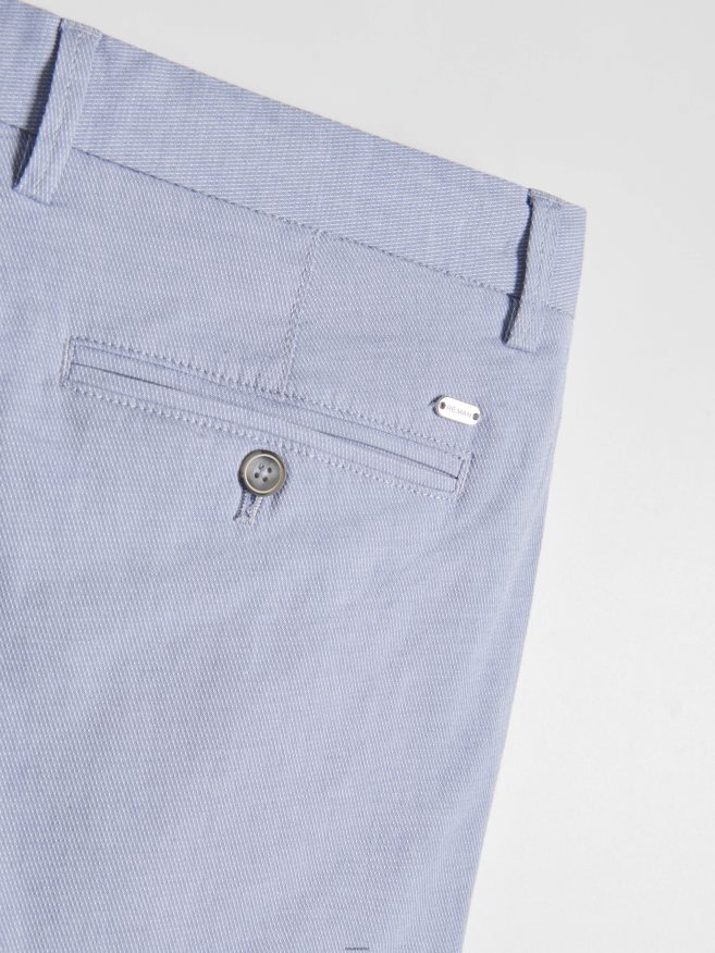 Reserved Men Chino Slim Trousers P6H08T1505 Apparel Light Blue