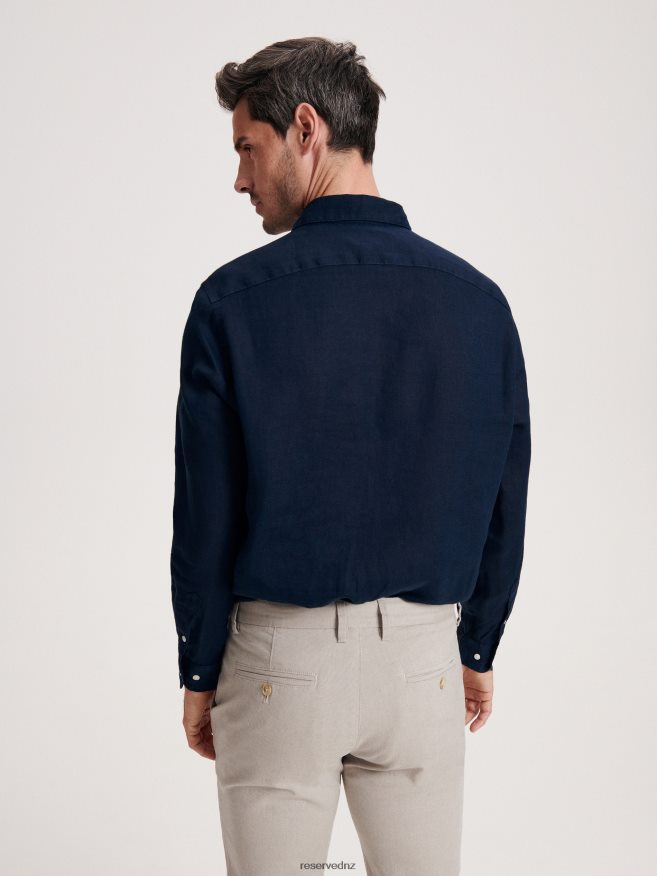 Reserved Men Chino Slim Trousers P6H08T1507 Apparel Beige