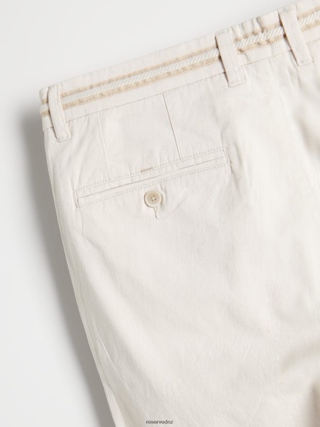 Reserved Men Chino Slim Trousers P6H08T1518 Apparel Beige