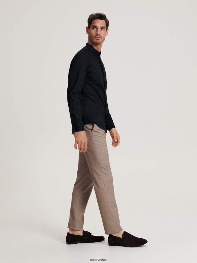 Reserved Men Chino Slim Trousers P6H08T1519 Apparel Beige