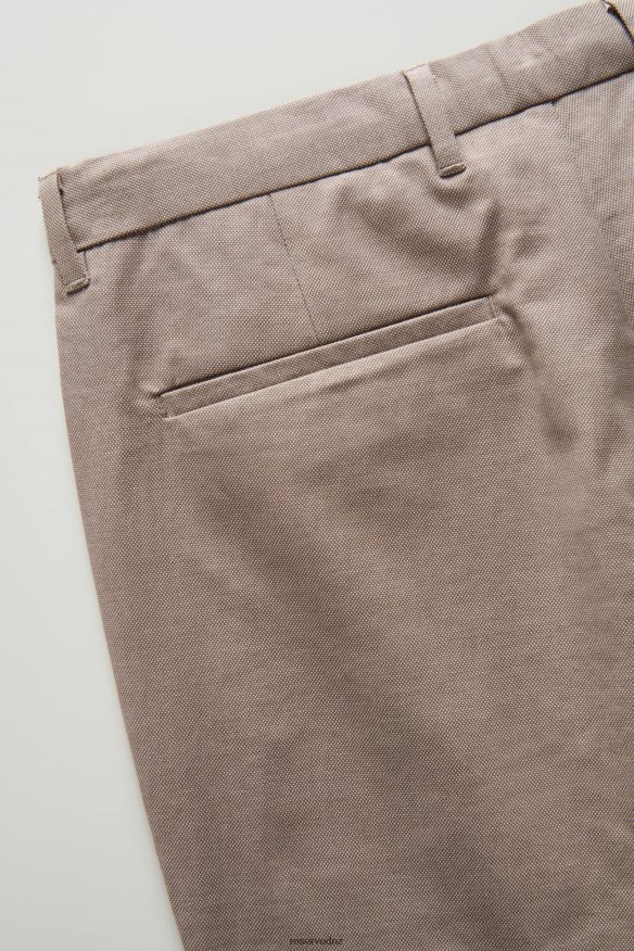 Reserved Men Chino Slim Trousers P6H08T1519 Apparel Beige