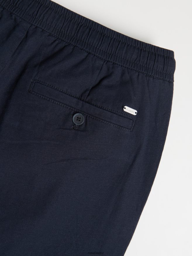 Reserved Men Regular Trousers P6H08T1348 Apparel Navy