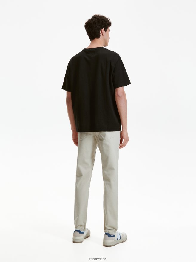 Reserved Men Regular Trousers P6H08T1513 Apparel Beige