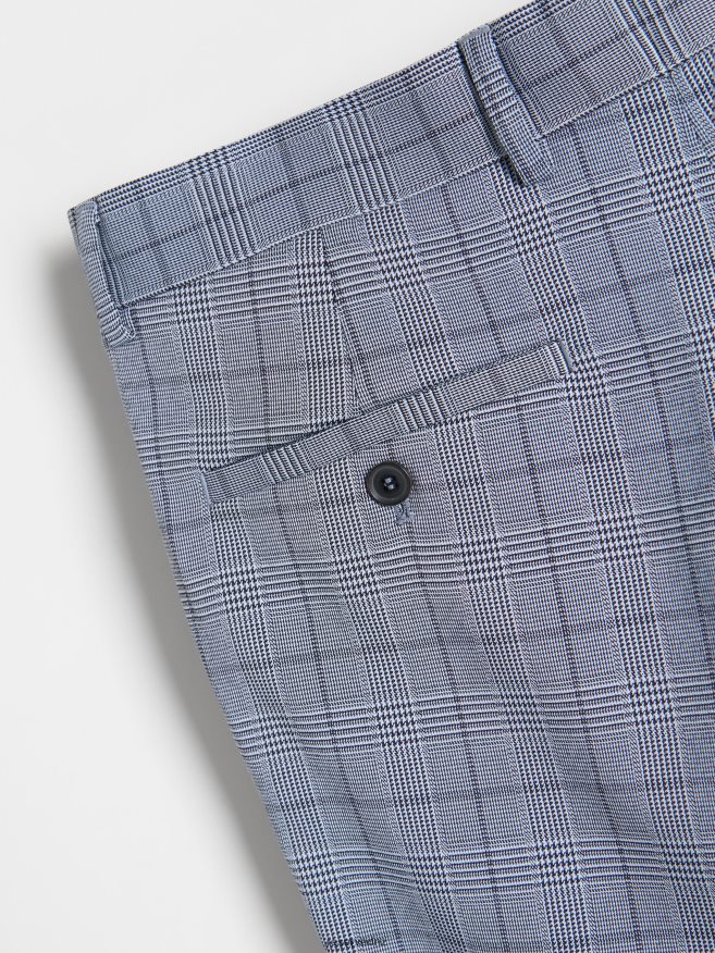 Reserved Men Slim Fit Suit Trousers P6H08T1092 Apparel Blue