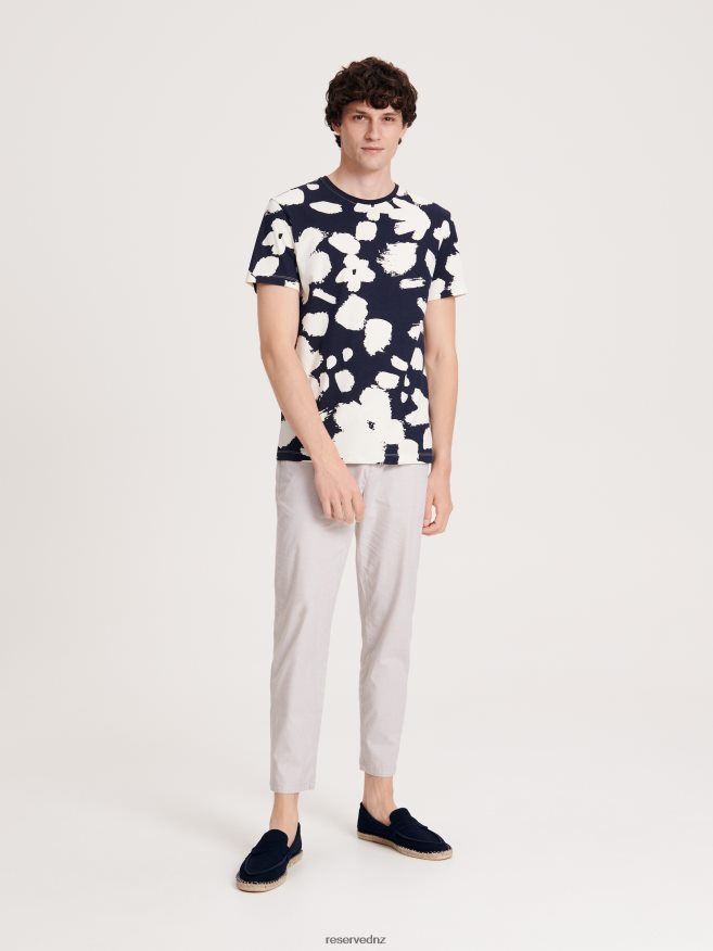 Reserved Men Slim Joggers P6H08T1487 Apparel Beige