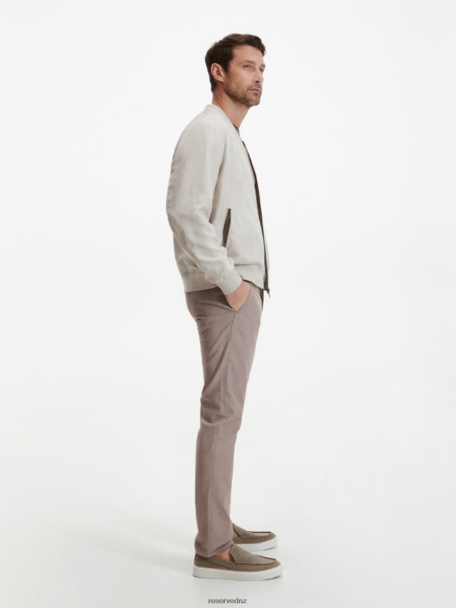 Reserved Men Slim Joggers P6H08T1508 Apparel Beige