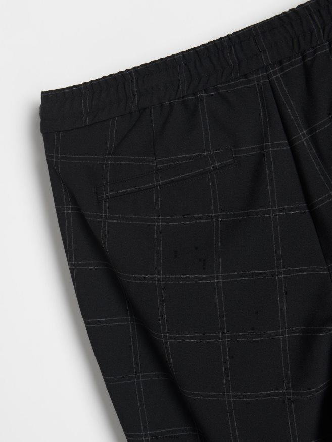 Reserved Men Viscose Blend Joggers P6H08T1511 Apparel Black