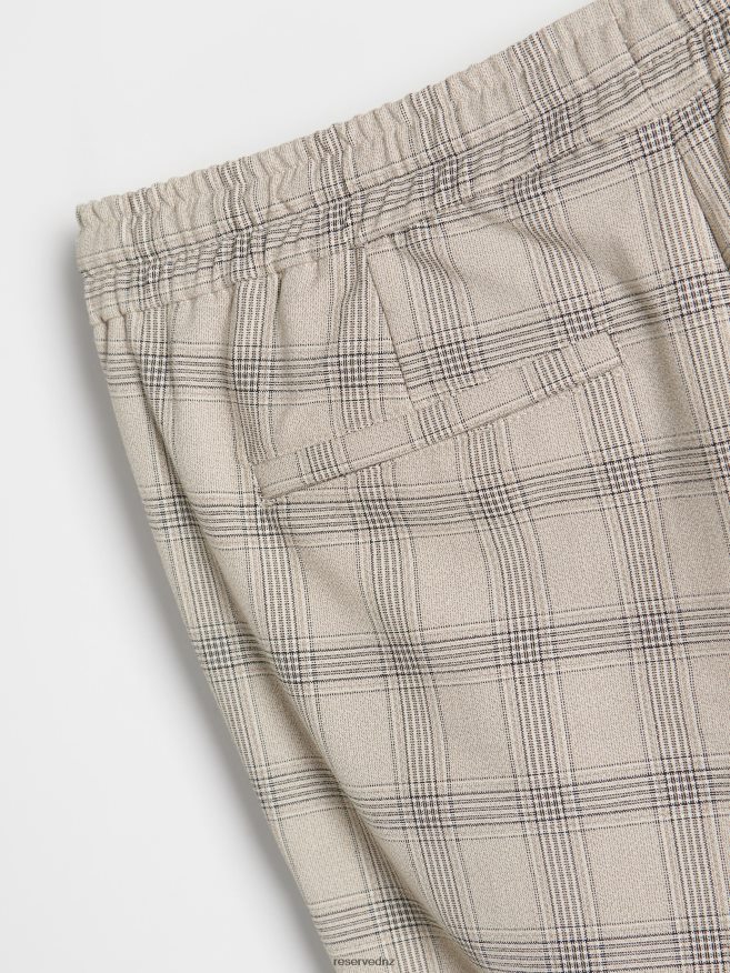 Reserved Men Viscose Blend Joggers P6H08T1521 Apparel Beige