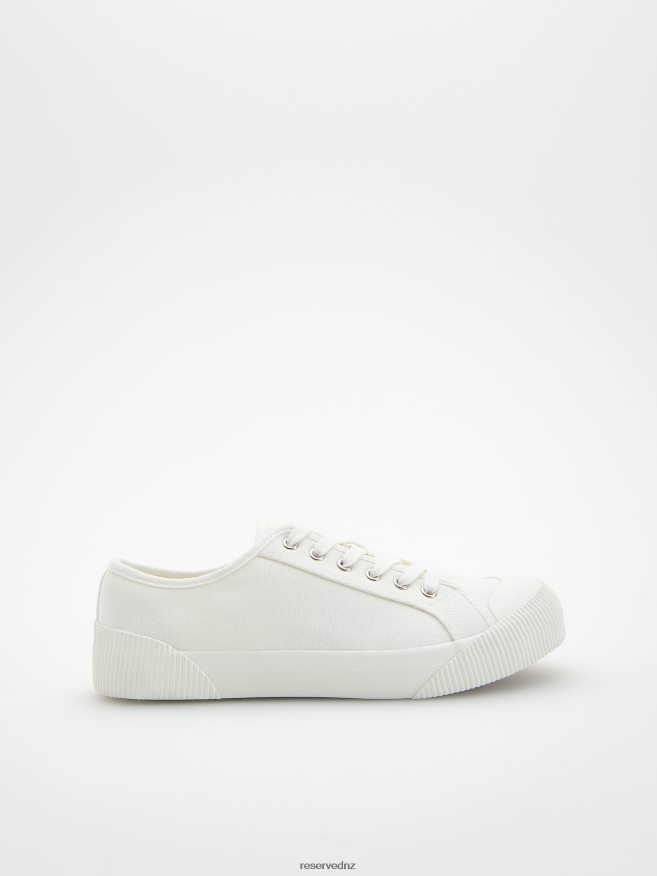 Reserved Men Thick Sole Sneakers P6H08T1653 Shoes White