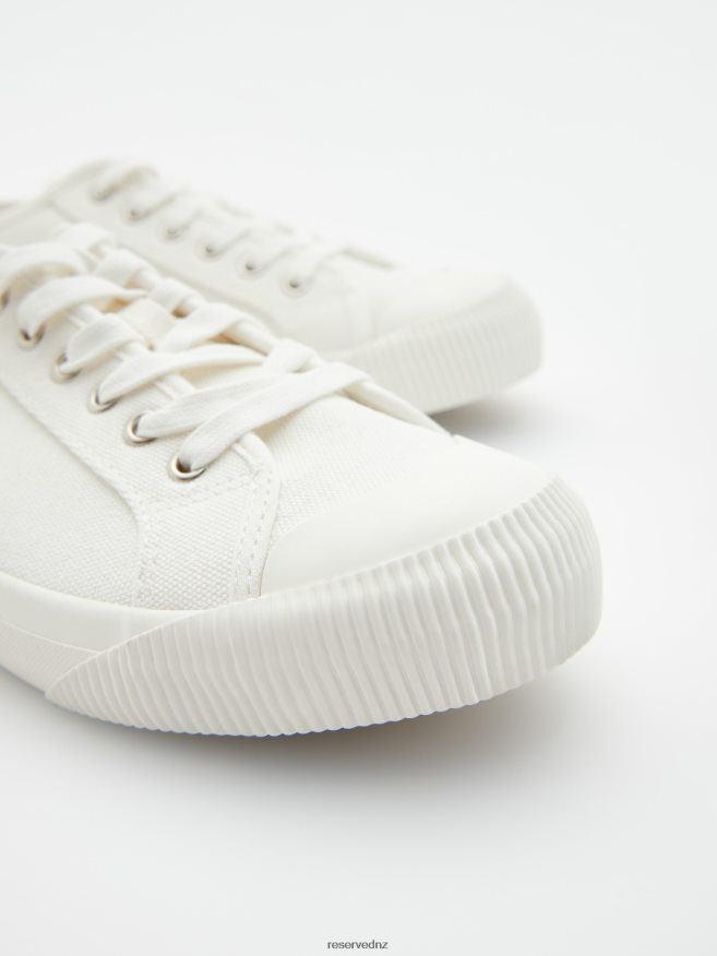 Reserved Men Thick Sole Sneakers P6H08T1653 Shoes White