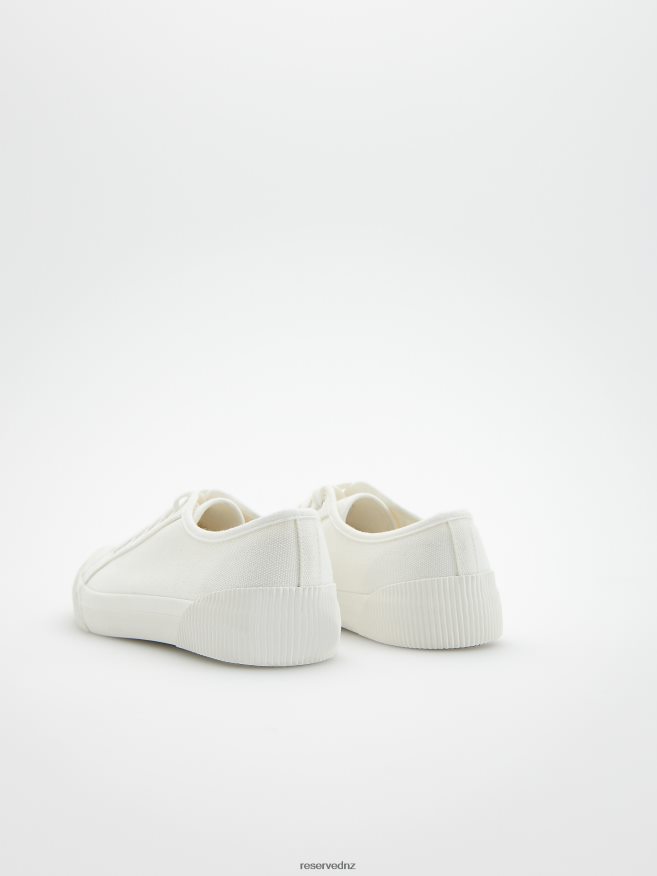 Reserved Men Thick Sole Sneakers P6H08T1653 Shoes White