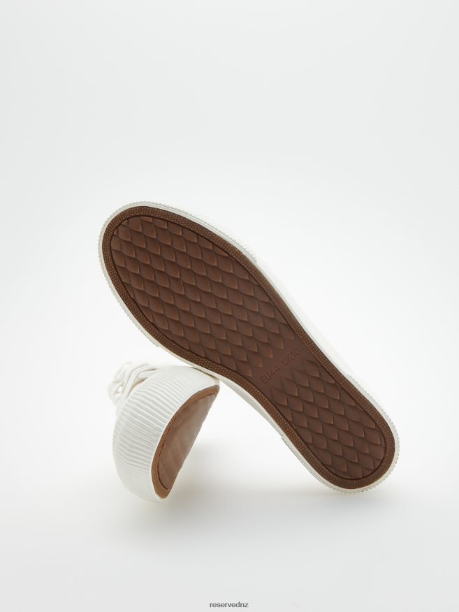 Reserved Men Thick Sole Sneakers P6H08T1653 Shoes White