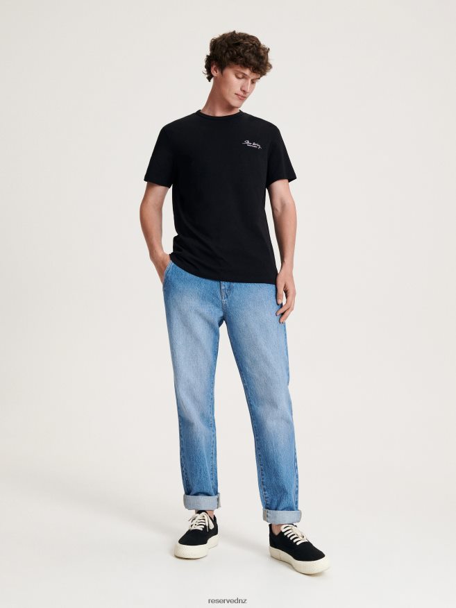 Reserved Men Thick Sole Trainers P6H08T1651 Shoes Black