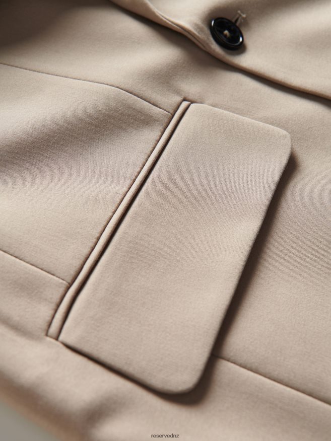 Reserved Men Comfort Fit Blazer P6H08T1615 Apparel Beige