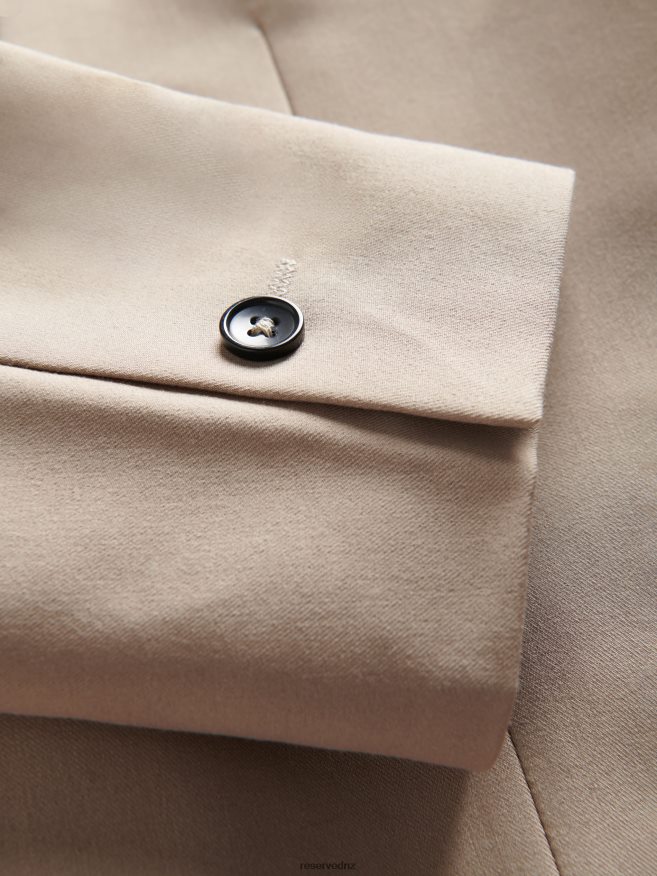 Reserved Men Comfort Fit Blazer P6H08T1615 Apparel Beige