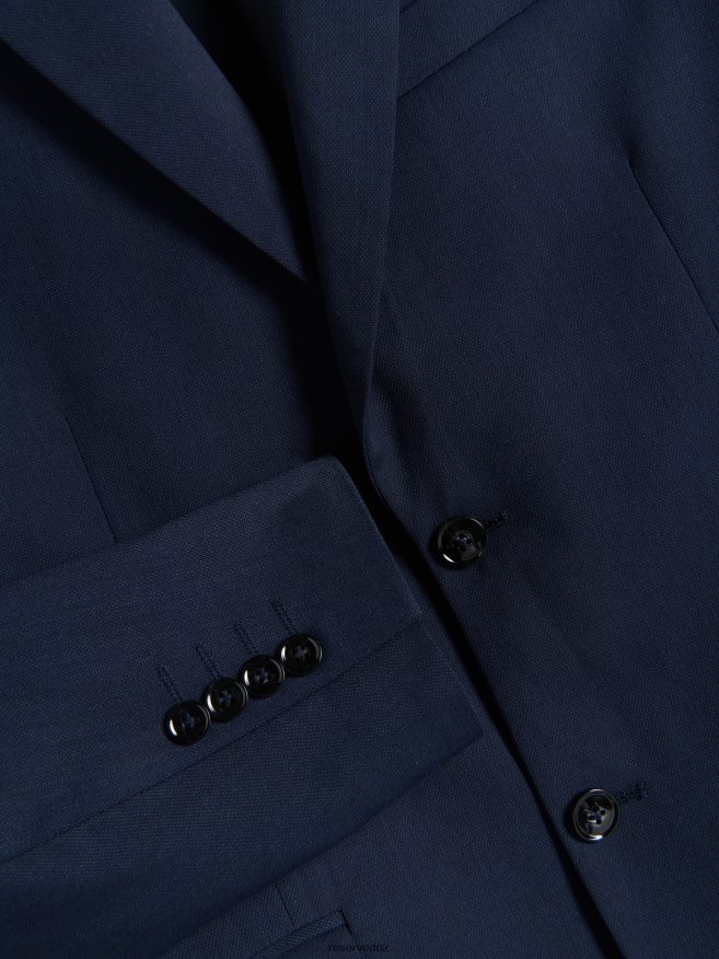 Reserved Men Slim Fit Blazer P6H08T1102 Apparel Navy