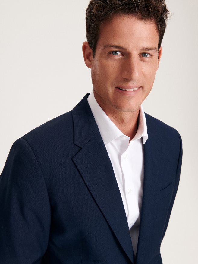 Reserved Men Slim Fit Blazer P6H08T1132 Apparel Navy