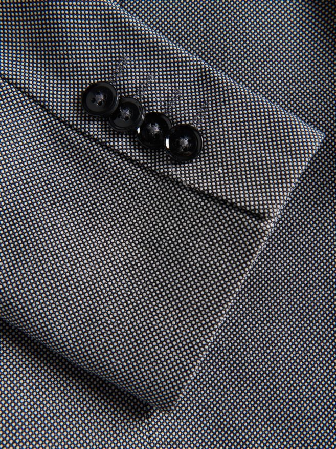 Reserved Men Slim Fit Blazer P6H08T1608 Apparel Black