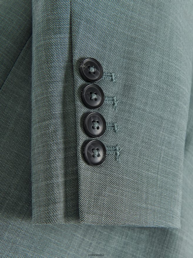 Reserved Men Slim Fit Blazer P6H08T1611 Apparel Green