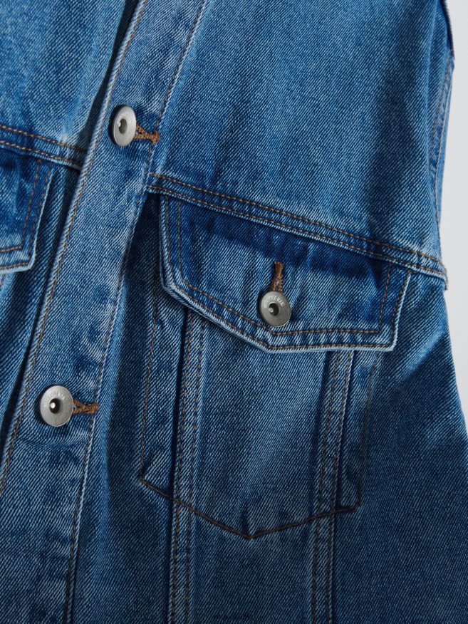 Reserved Men Denim Jacket P6H08T1621 Apparel Blue