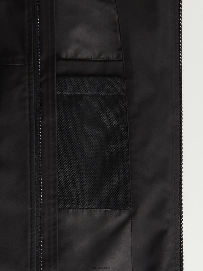 Reserved Men Hooded Jacket P6H08T1627 Apparel Black