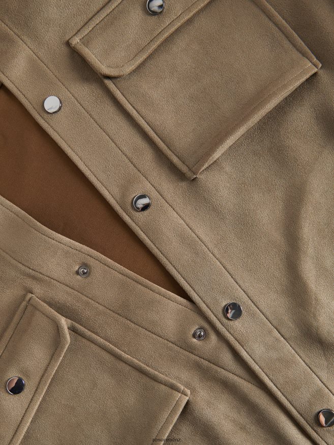 Reserved Men Shacket P6H08T1620 Apparel Beige