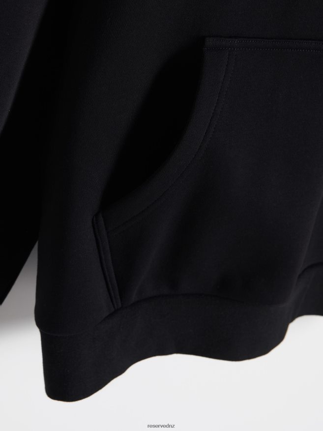 Reserved Men Plain Cotton Rich Sweatshirt P6H08T1588 Apparel Black