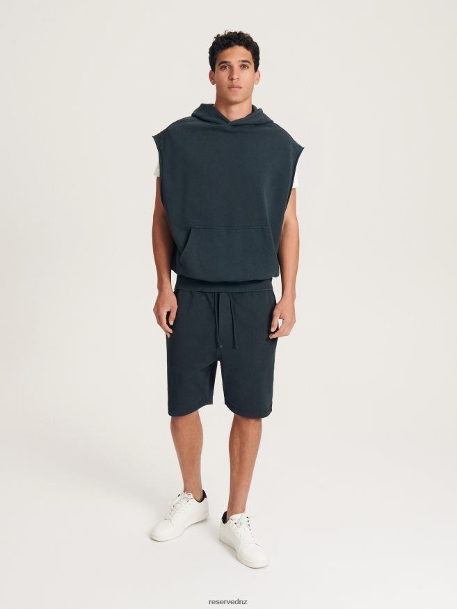 Reserved Men Sleeveless Sweatshirt P6H08T1599 Apparel Light Grey