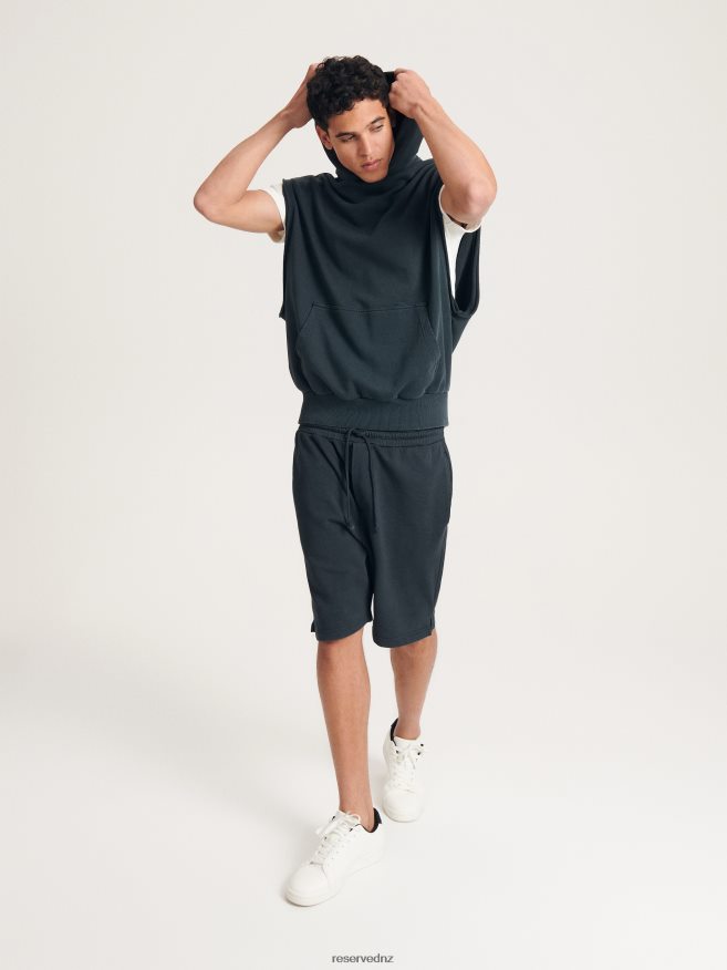 Reserved Men Sleeveless Sweatshirt P6H08T1599 Apparel Light Grey