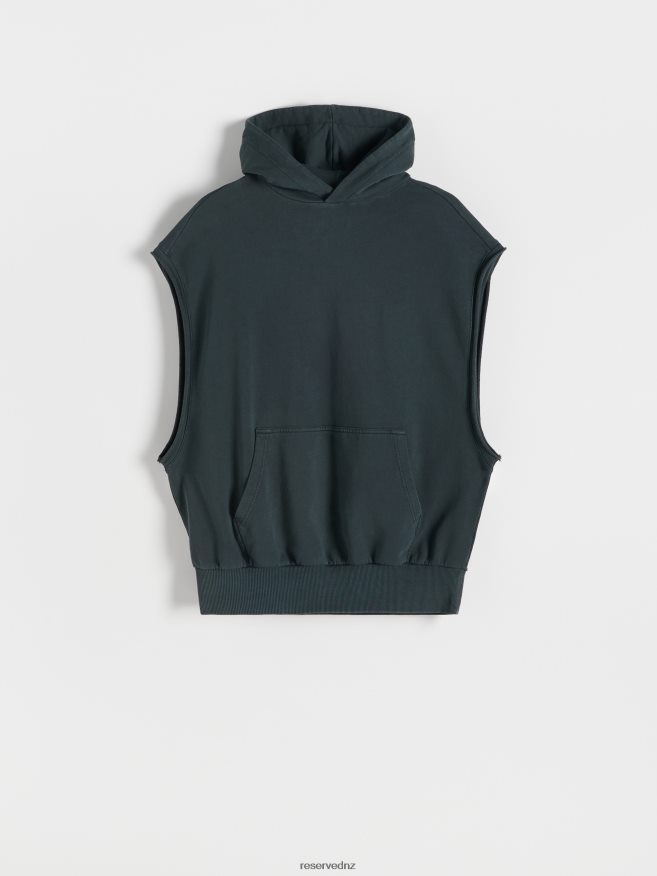 Reserved Men Sleeveless Sweatshirt P6H08T1599 Apparel Light Grey