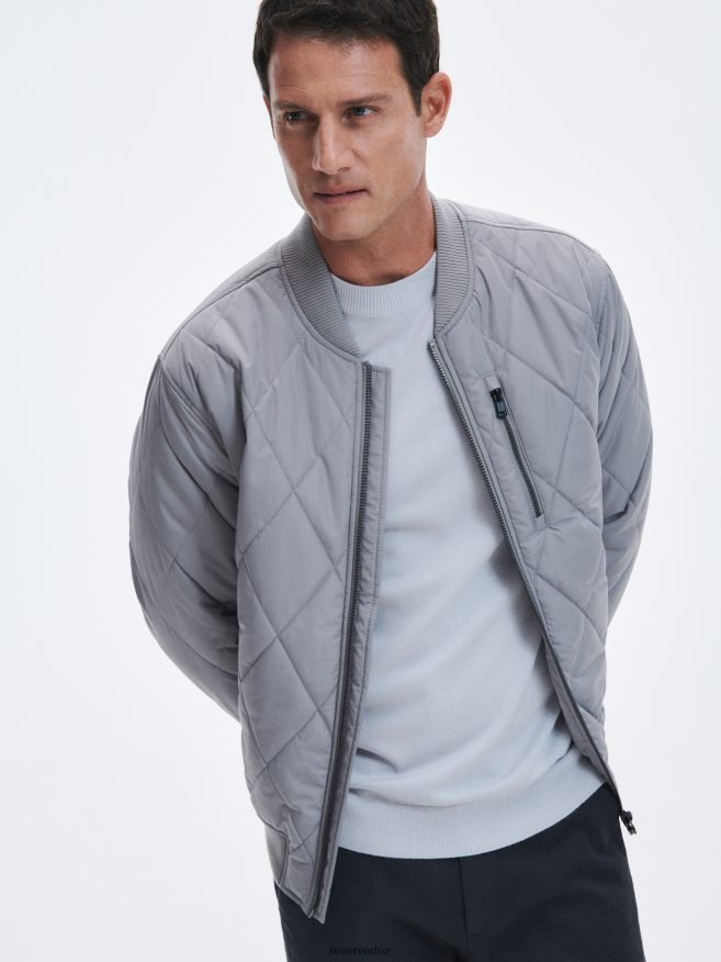 Reserved Men Viscose Rich Jumper P6H08T1607 Apparel Light Grey