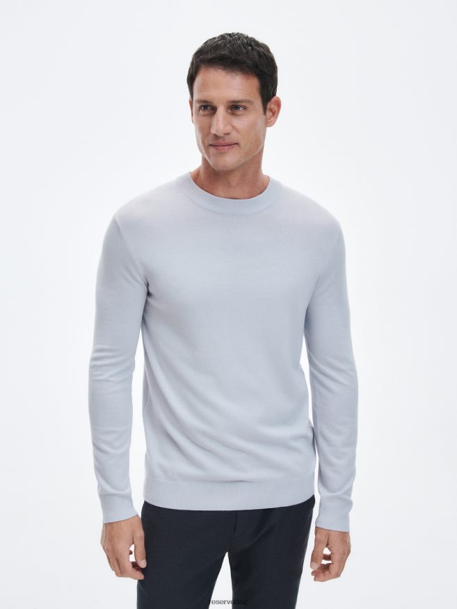Reserved Men Viscose Rich Jumper P6H08T1607 Apparel Light Grey