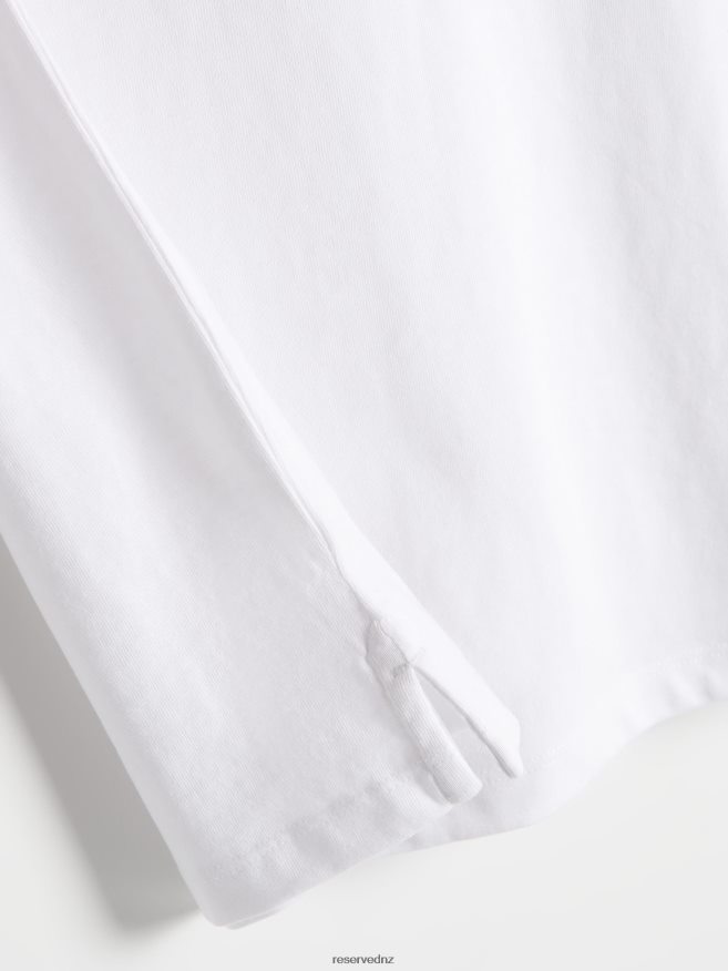 Reserved Men Regular Fit Polo Shirt P6H08T1090 Apparel White