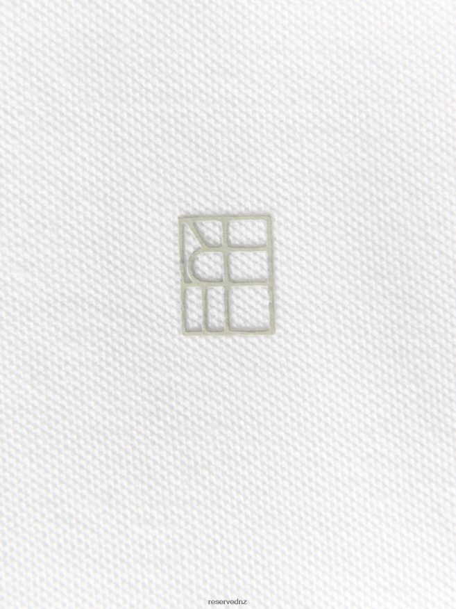 Reserved Men Regular Fit Polo Shirt P6H08T1129 Apparel White