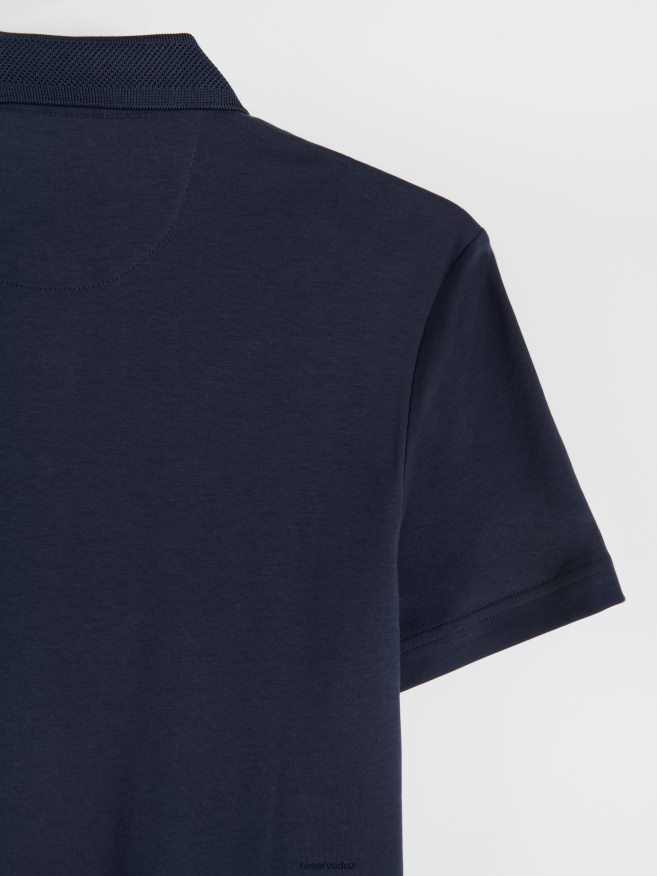Reserved Men Slim Fit Polo Shirt P6H08T1122 Apparel Navy