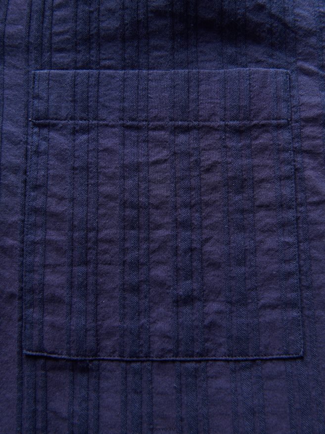 Reserved Men Regular Fit Cotton Shirt P6H08T1374 Apparel Navy