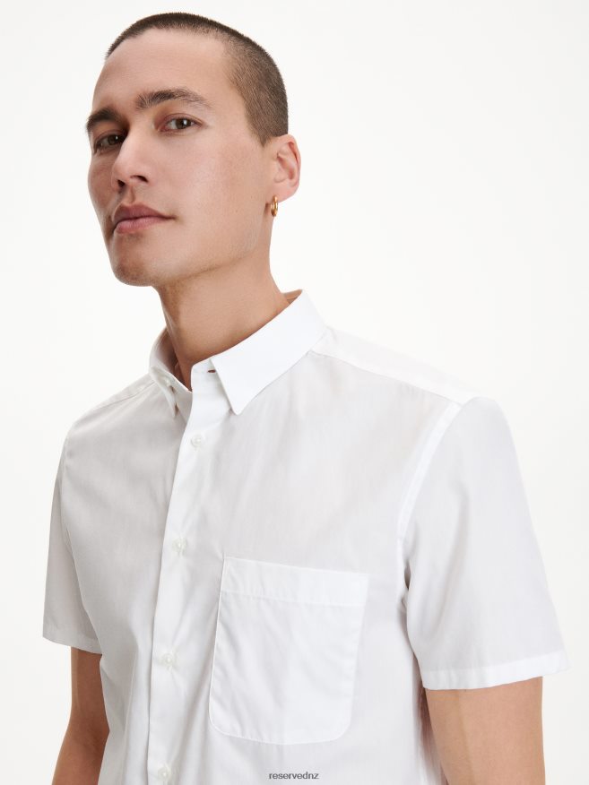 Reserved Men Regular Fit Shirt P6H08T1381 Apparel White