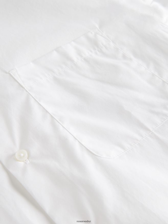 Reserved Men Regular Fit Shirt P6H08T1381 Apparel White