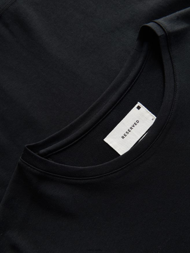 Reserved Men Slim Fit Long Sleeve Blouse P6H08T1222 Apparel Black