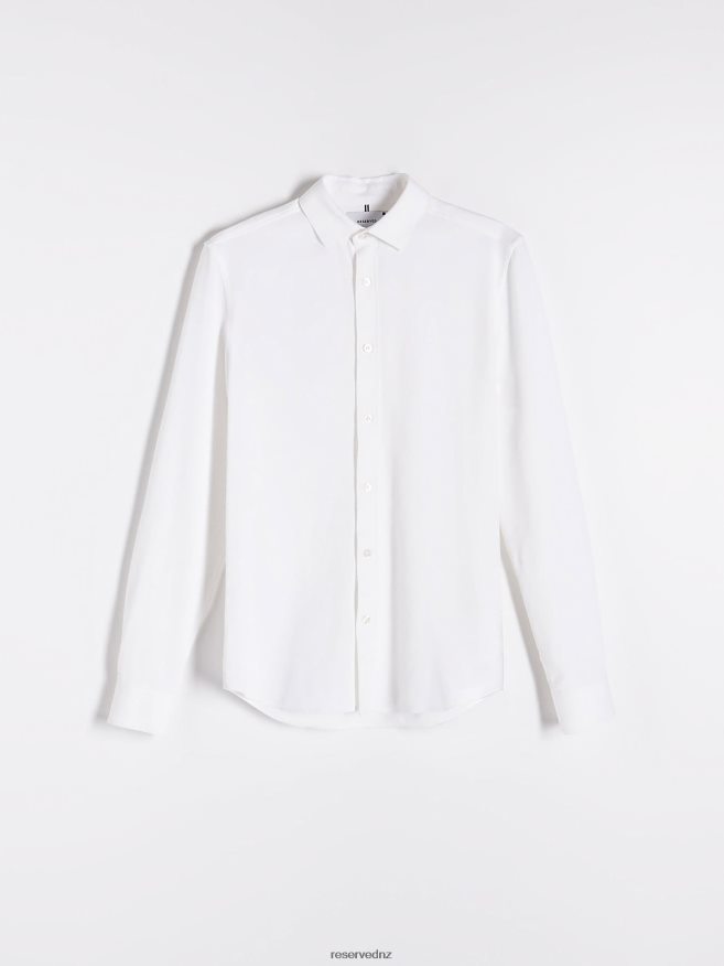 Reserved Men Super Slim Fit Shirt P6H08T1394 Apparel White
