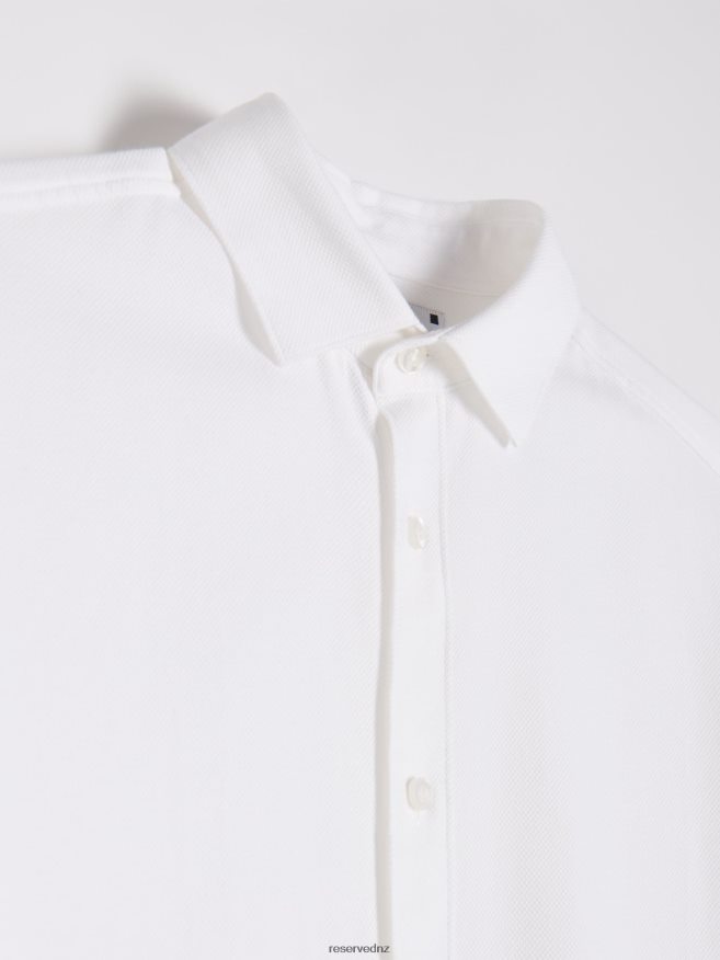 Reserved Men Super Slim Fit Shirt P6H08T1394 Apparel White