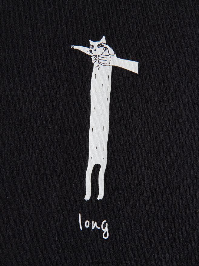 Reserved Men New Regular Fit T-Shirt With Print P6H08T1244 Apparel Black